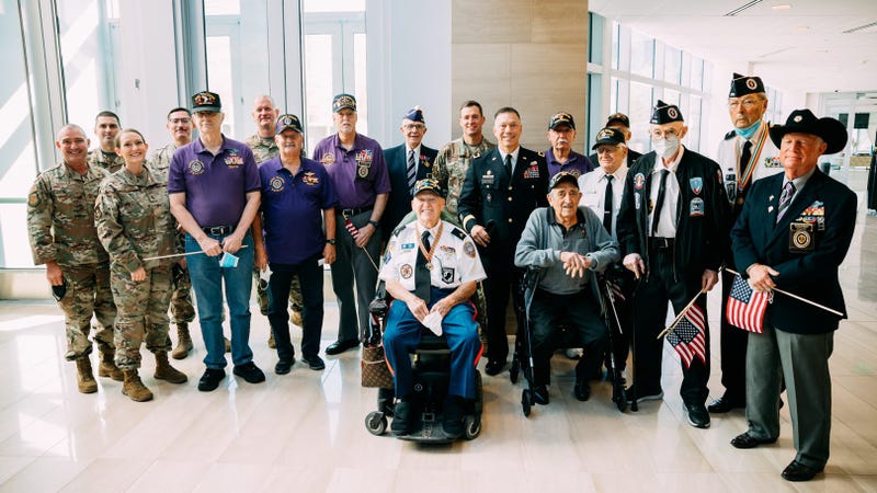 Wounded on D-Day, veteran receives long-awaited Purple Heart