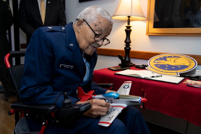 Tuskegee Airman celebrates 102nd birthday