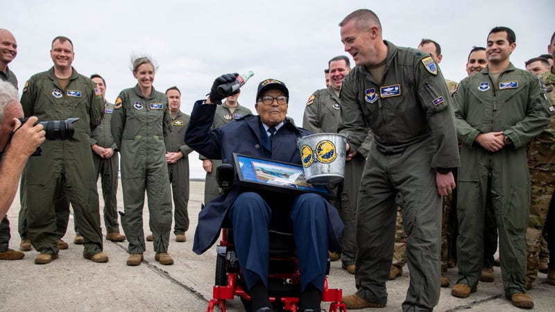 Tuskegee Airman celebrates 102nd birthday