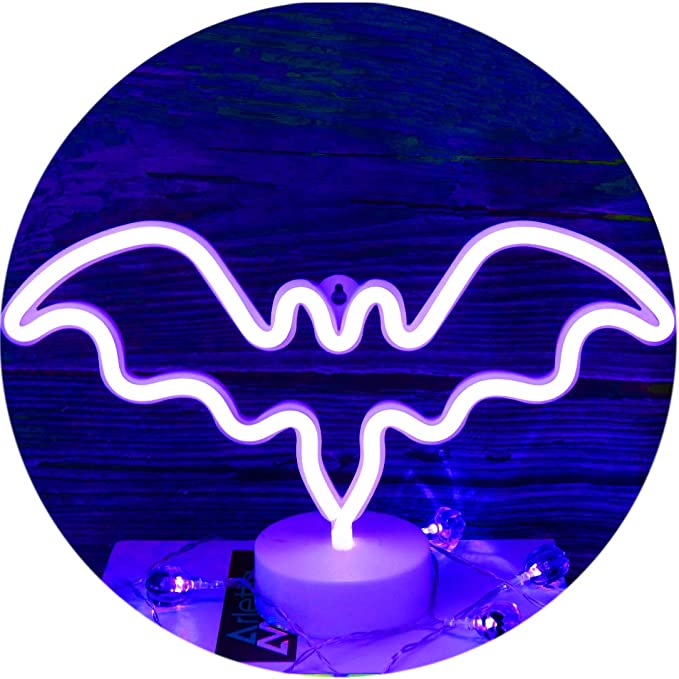 neon bat light