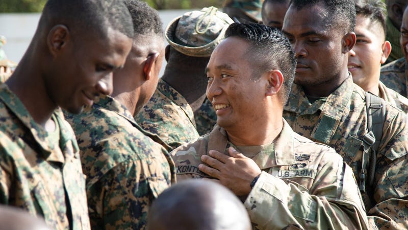 Soldier uses life experiences to train others for peacekeeping mission