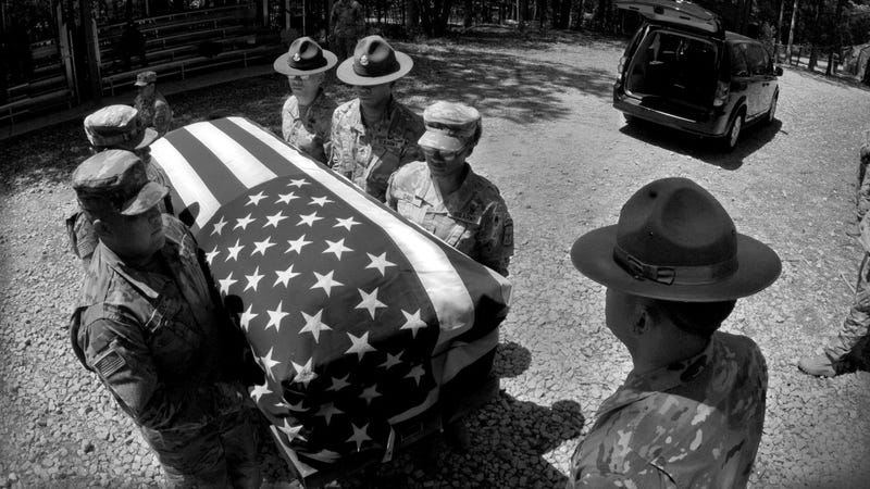 Fort Lee soldiers train to deliver the ‘last full measure of respect’