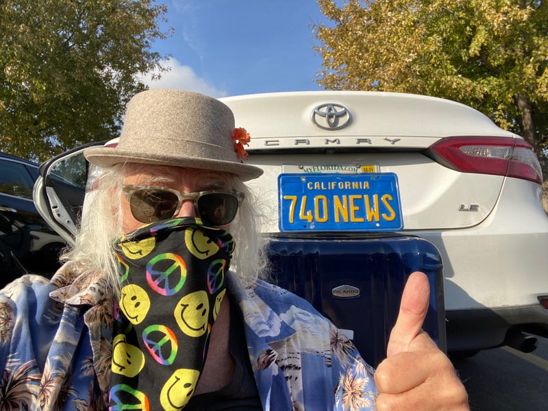 Jim Taylor with a sweet ride.