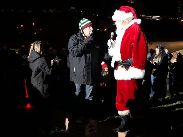Santa at Santa Spectacular