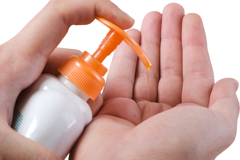 hand sanitizer