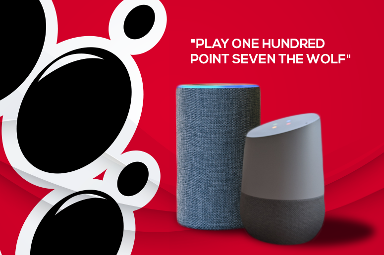 Play One Hundred Point Seven The Wolf