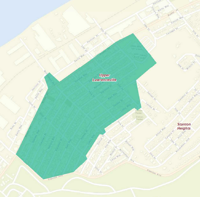 infected area