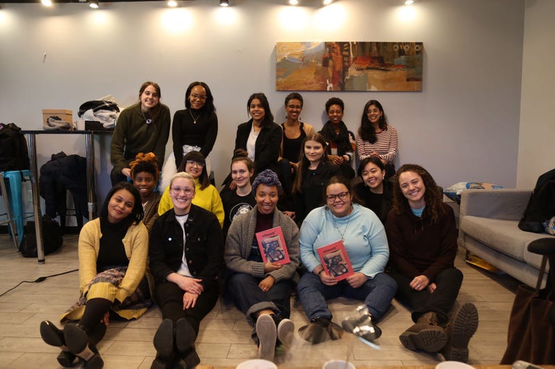 Womanly Magazine Staff Including Founder Attia Taylor