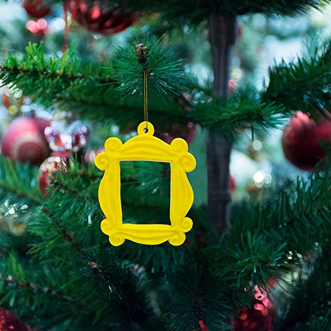 yellow door frame ornament