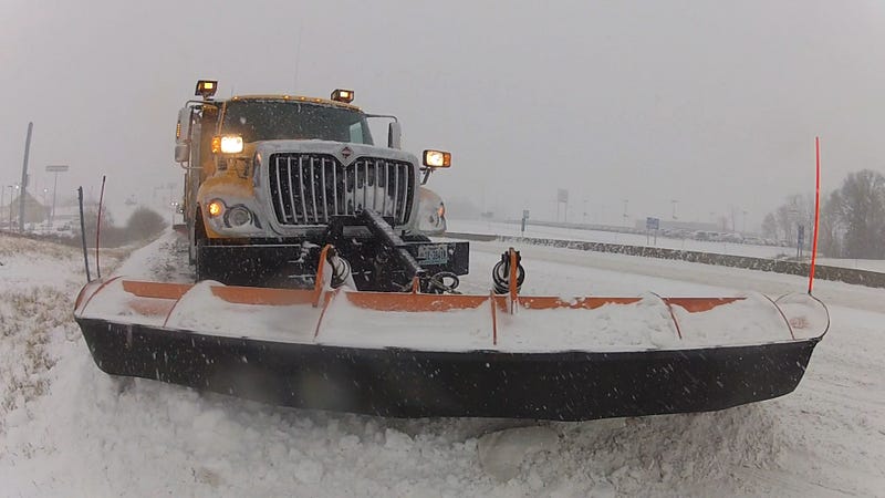 MoDOT snow plow