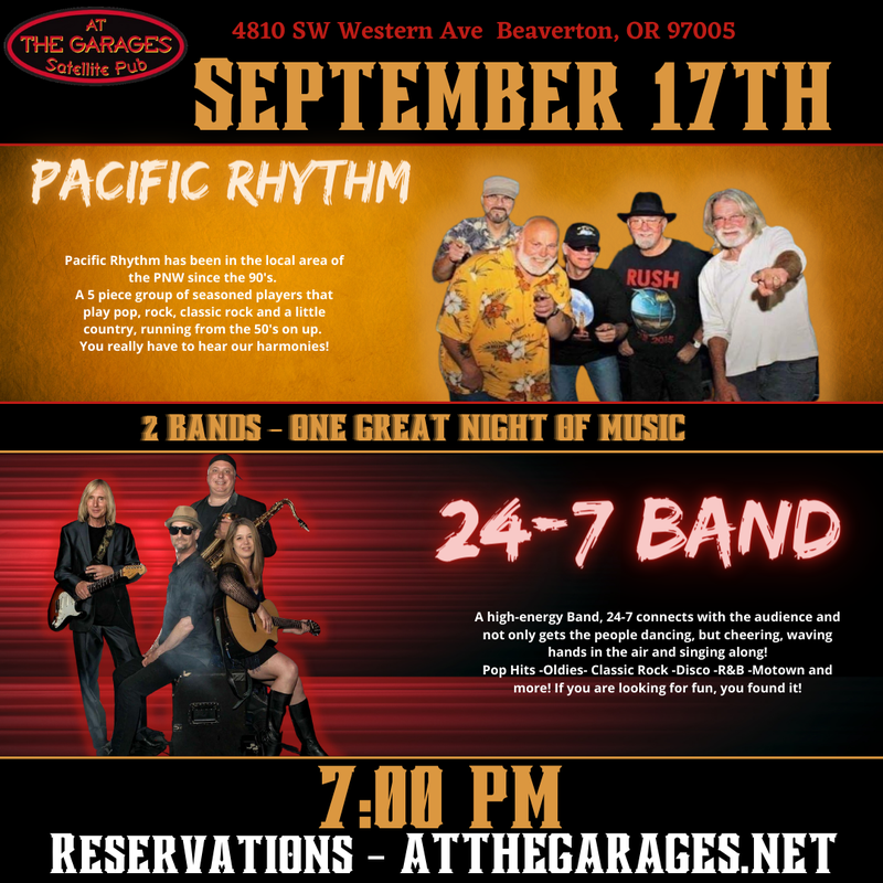 Pacific Rhythm and 24-7 band