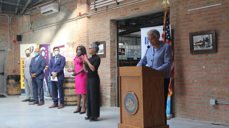 Cook County has unveiled a new effort to help small businesses hit hard by the COVID-19 shutdowns and other pandemic issues.