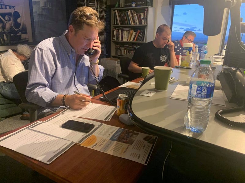 Picture of Project Sanctuary Phone Bank Volunteers