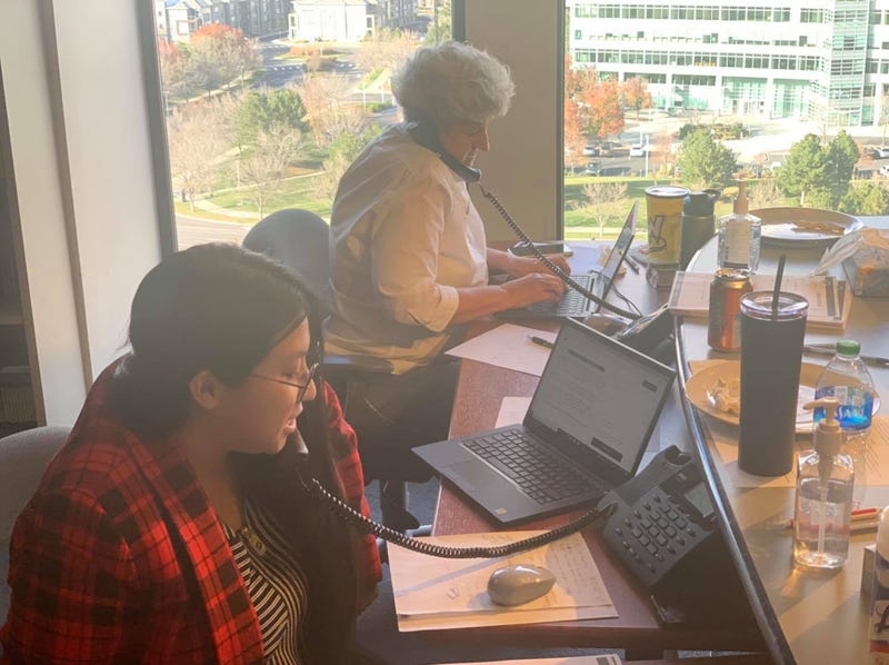 Picture of Project Sanctuary Phone Bank Volunteers
