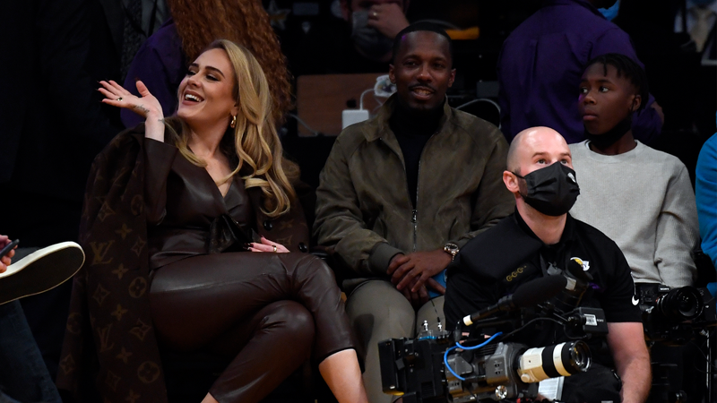 Adele and Rich Paul