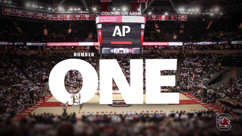 Gamecocks Voted No. 1 in AP Preseason Poll