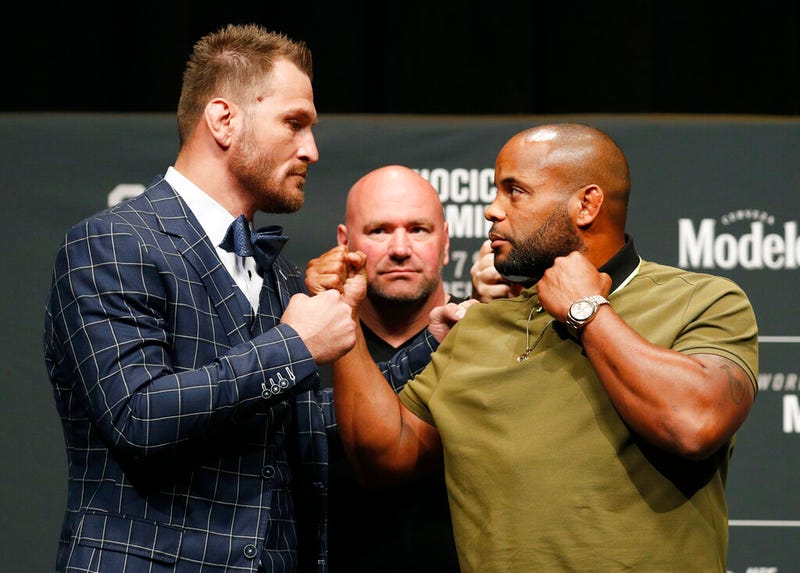 Miocic and Cormier