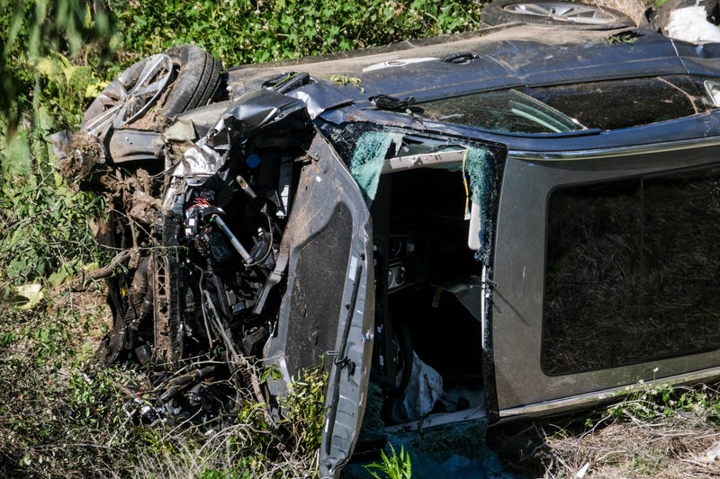 Tiger Woods Crash