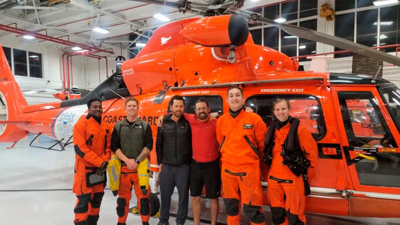 Hawaii-bound kayaker rescued by Coast Guard off California