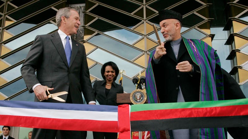 George W. Bush criticizes U.S. withdrawal from Afghanistan