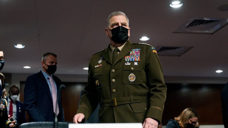 Gen. Milley defends calls to Chinese at end of Trump presidency
