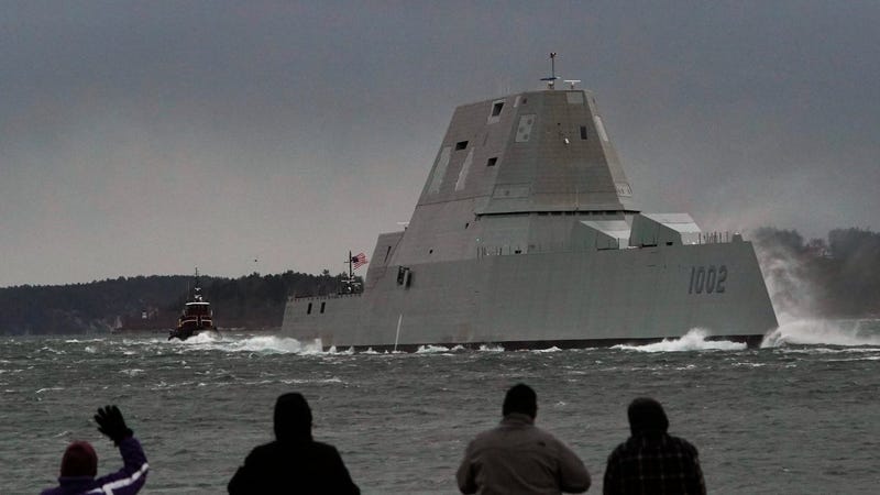 Last of new class of Navy warships departs shipyard