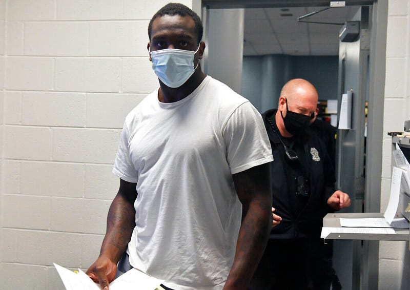 Kansas City Chiefs linebacker Willie Gay appears at his arraignment