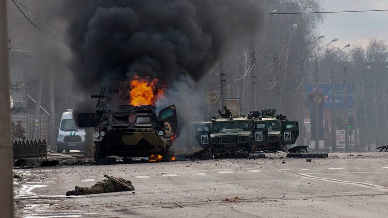 After 3 months, Russia still bogged down in Ukraine war