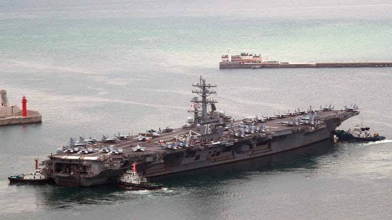 US carrier, S. Korea ships launch drills amid North's threat