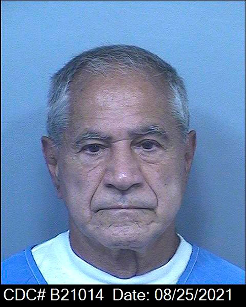 This photo released by the California Department of Corrections and Rehabilitation shows Sirhan Sirhan. Sirhan Sirhan, who assassinated presidential candidate Robert F. Kennedy in 1968, is asking a judge on Wednesday, Sept. 28, 2022, to free him from prison by reversing California Gov. Gavin Newsom's denial of his parole earlier in the year.