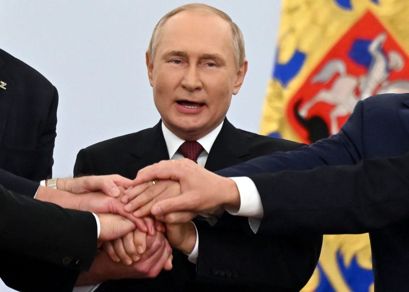 Putin illegally annexes Ukraine land; Kyiv seeks NATO entry