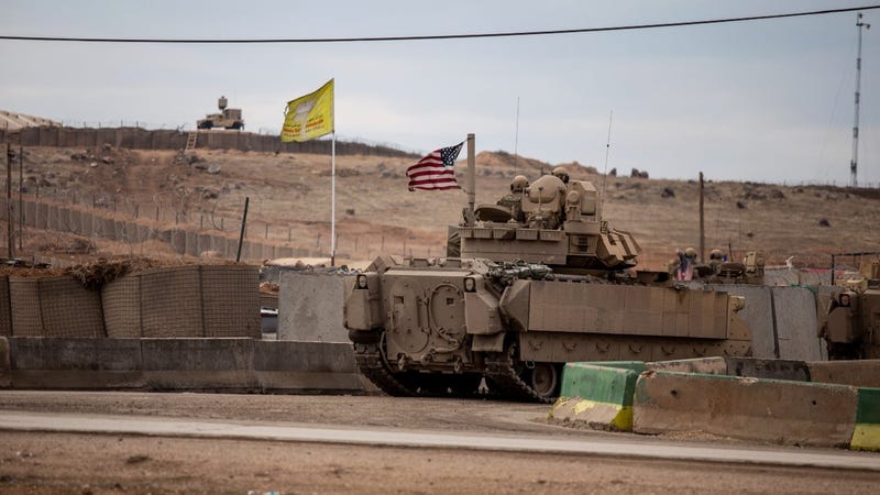 US military halts patrols against Islamic State in Syria US military halts patrols against Islamic State in Syria