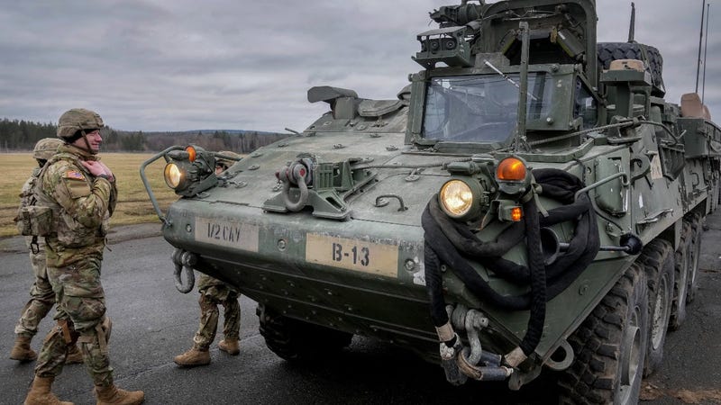 $2.5 billion aid sends Strykers, but no tanks, to Ukraine