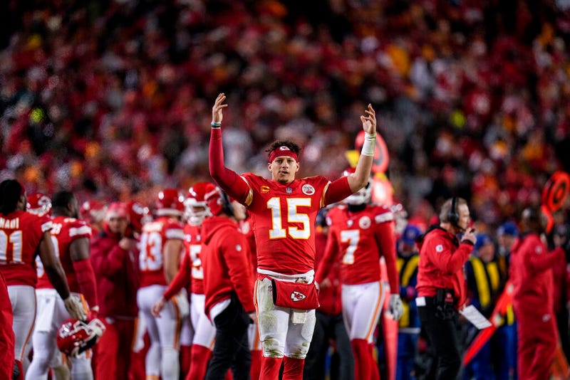 Kansas City Chiefs quarterback Patrick Mahomes (15)