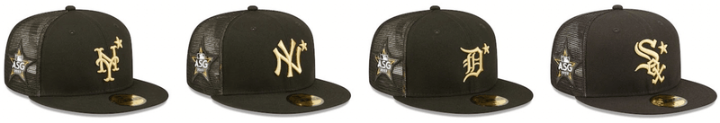 2022 MLB All-Star Game Cap Design Gives All 30 Teams the Gold –  SportsLogos.Net News