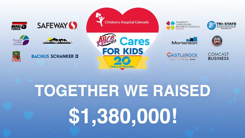 Alice Cares for Kids Radiothon