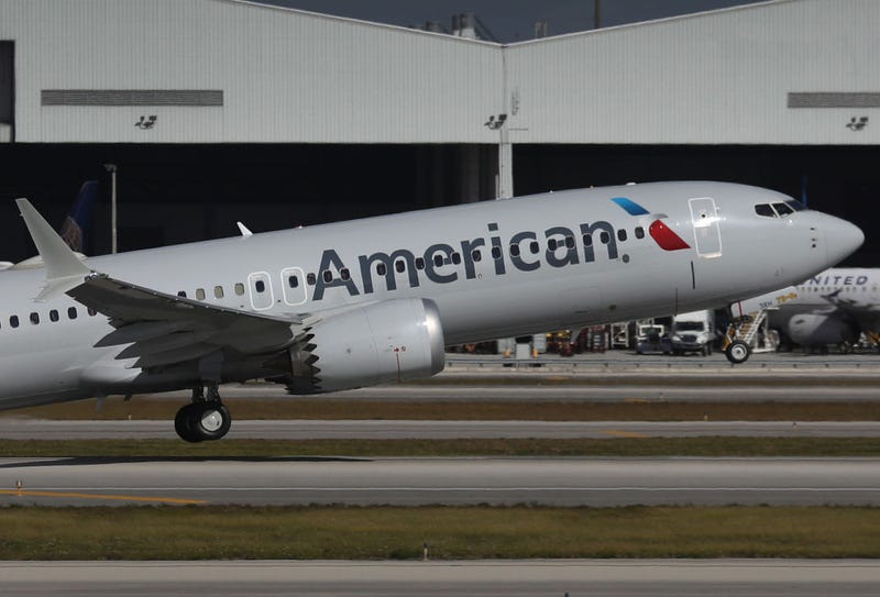 American Airlines plane