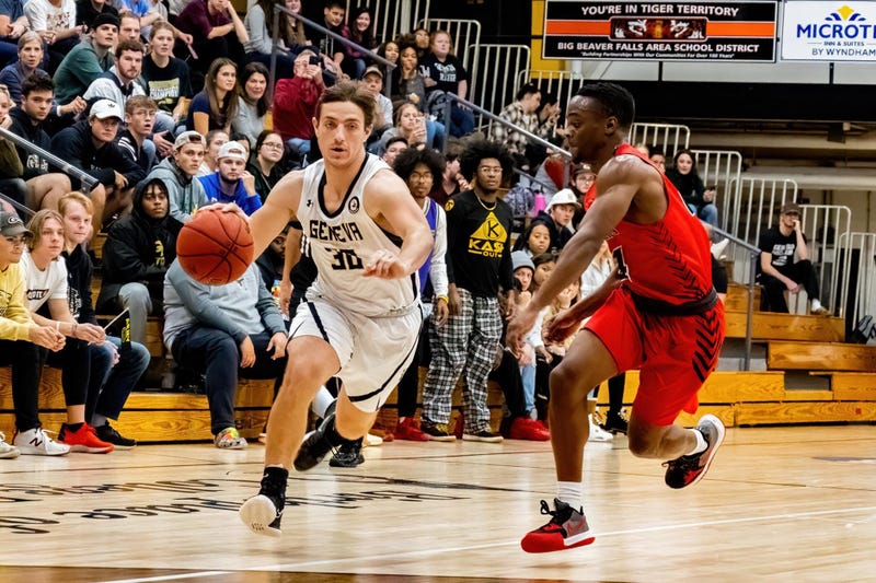 Amos Luptak at basketball