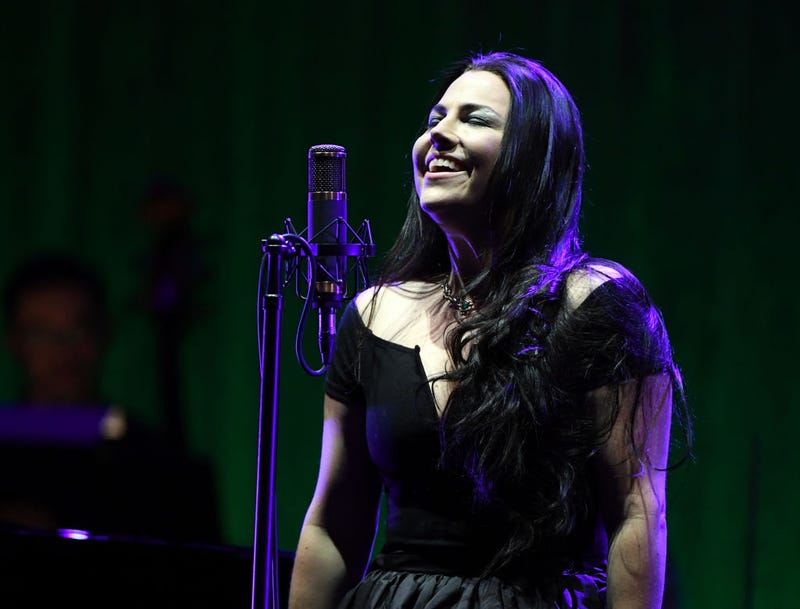Recording artist Amy Lee of Evanescence performs as the band kicks off its tour in support of the upcoming album "Synthesis" at The Pearl concert theater at Palms Casino Resort on October 14, 2017 in Las Vegas, Nevada