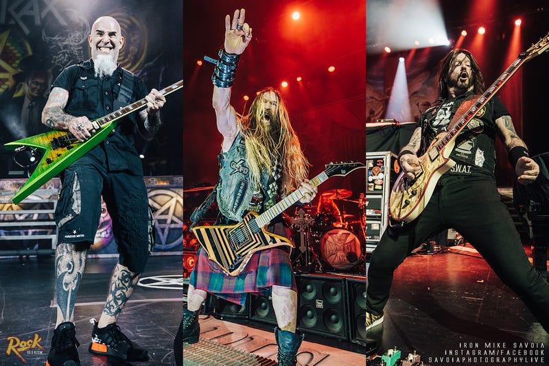 Anthrax/Black Label Society/Exodus - Paramount Theatre Seattle 1.18.23