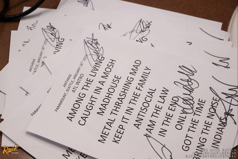 Anthrax - Paramount Theatre - Seattle 1.18.23
