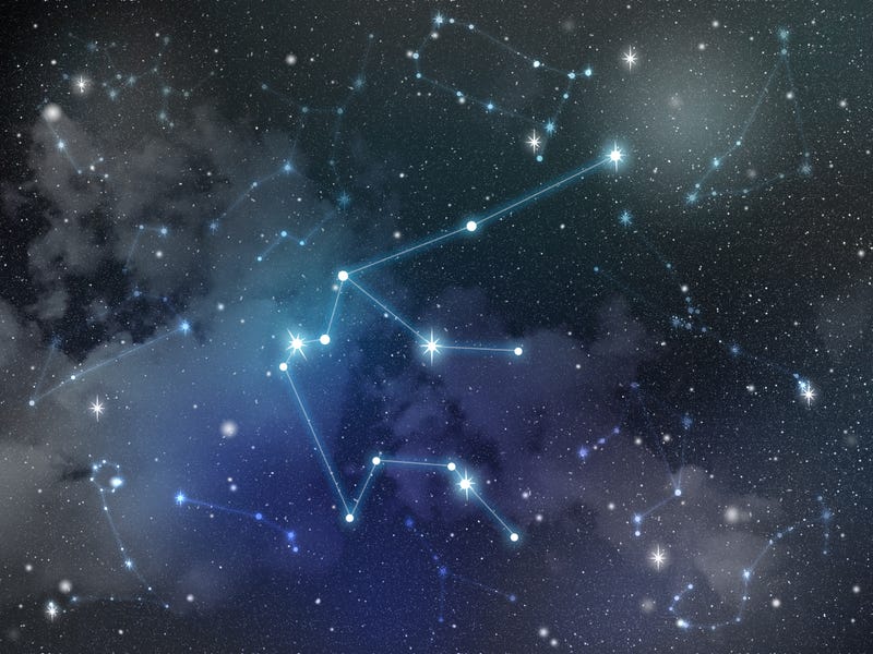 Aquarius constellation