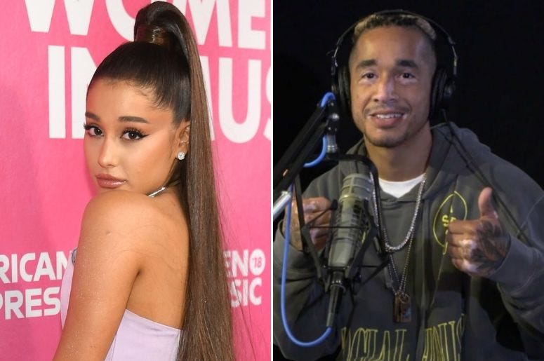 Ariana Grande and Mikey Foster of Social House
