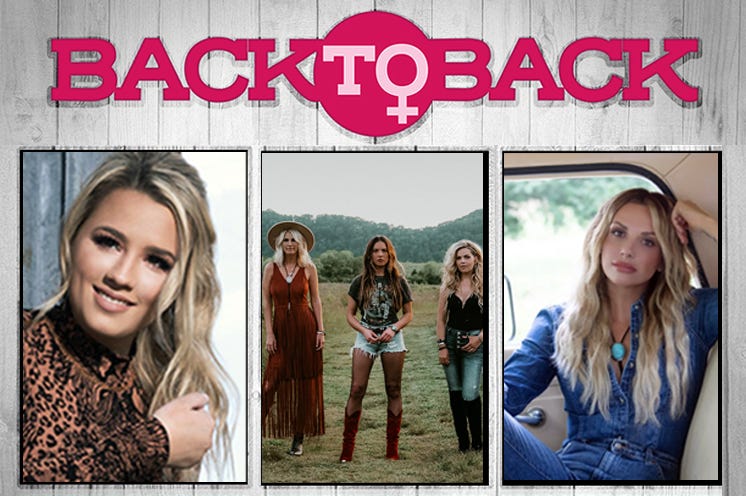 Gabby Barrett, Runaway June, and Carly Pearce