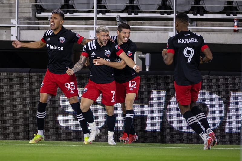 Celebrando un Gol el equipo capitalino