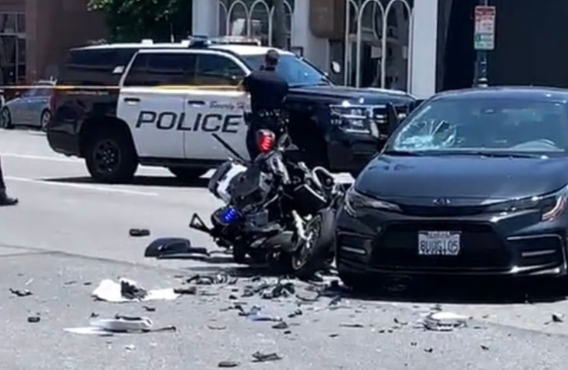 Collision scene
