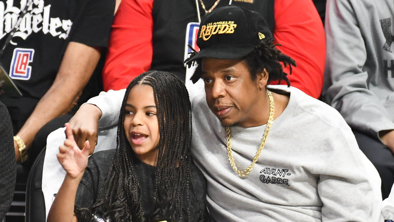 Watch Blue Ivy honor her father, JAY-Z, with own rap skills