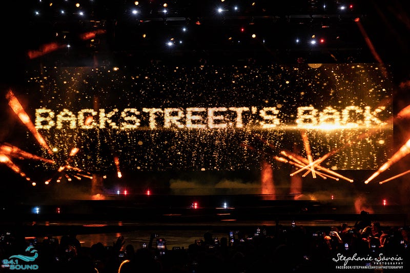 Backstreet Boys at White River Amphitheatre on August 12th