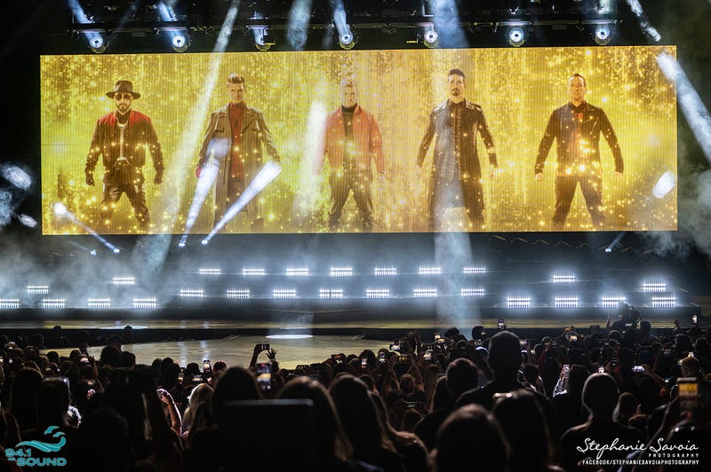 Backstreet Boys at White River Amphitheatre on August 12th