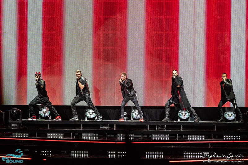 Backstreet Boys at White River Amphitheatre on August 12th